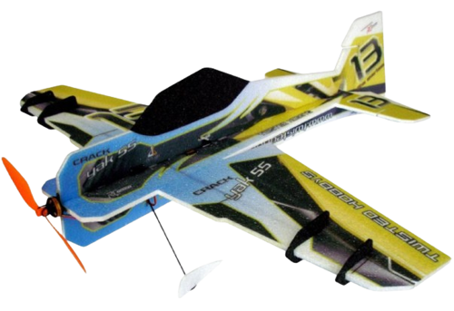 RC Factory - Crack Yak Lite Indoor Kit 800mm, Blue/Yellow