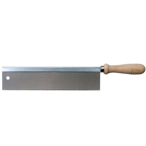 Tenon saw with wooden handle, for wood, 60 mm