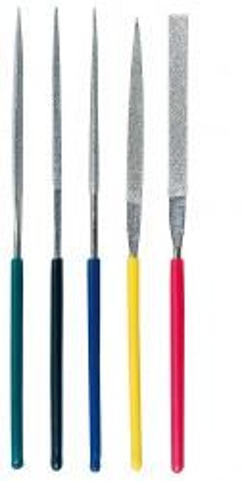 Diamond needle files 5pcs. 100mm