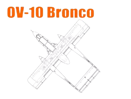 Unilight - Civil/Sport Bundle OV-10 Bronco size 1:5 (Ca 2,4m)