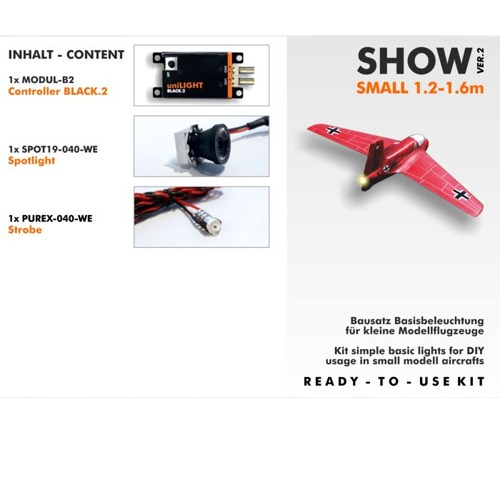 Unilight - Show set Small 15mm with 2ch module