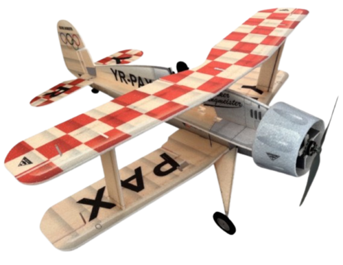RC Factory - Bücker Jungmeister Indoor Kit 775mm, Olympionic