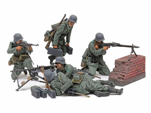 Tamiya 1/35 scale German Machine gun team set (Mid-WWII)