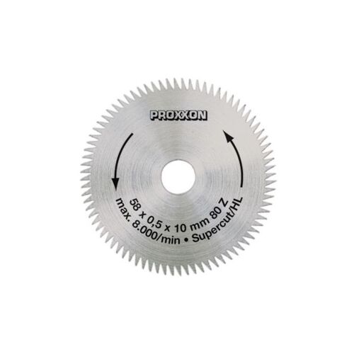 Proxxon - Crosscut Saw Blade "Super Cut" (58mm) (28014)