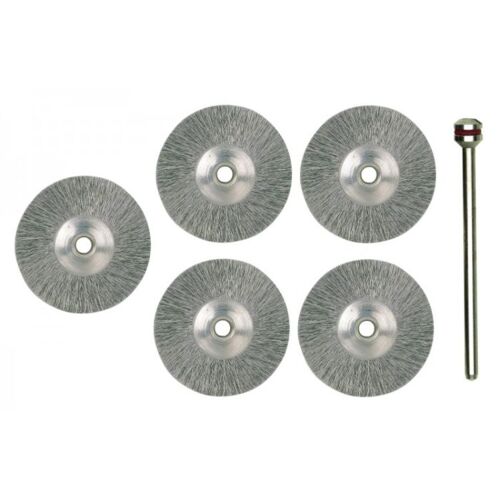 Proxxon - Stainless steel wheels 22mm (5pcs.)