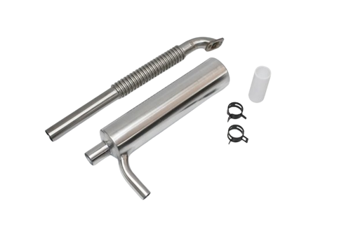 MTW - Muffler Set For DA35 On 74-78" EF Kits With TDH-40 And And Header