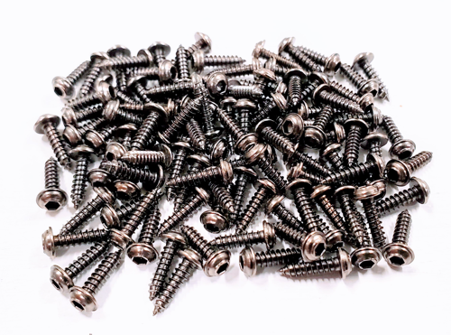 Socket Head Mounting Screws - Black (100pcs)