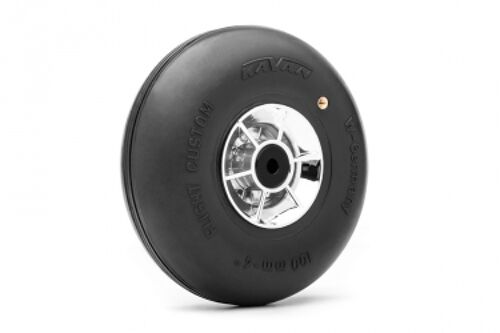 Kavan - 100mm Balloon wheels with valve (1 pair)