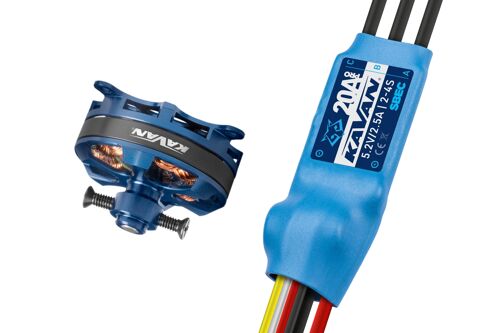 Kavan 2809-1620 PRO motor + R-20B ESC