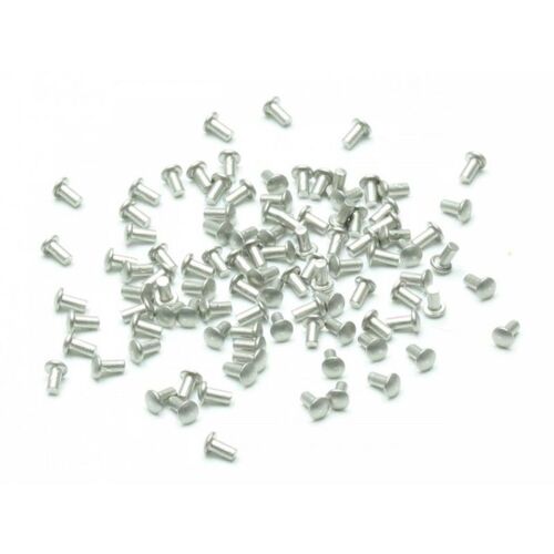 Scale Rivets - Aluminium - 2.0 x 1.0mm (100pcs)