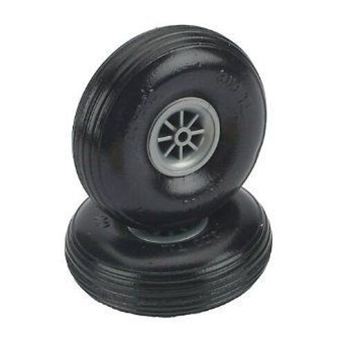 Dubro - 57mm (2-1/4") Smooth surface wheels (225R) - 2pcs