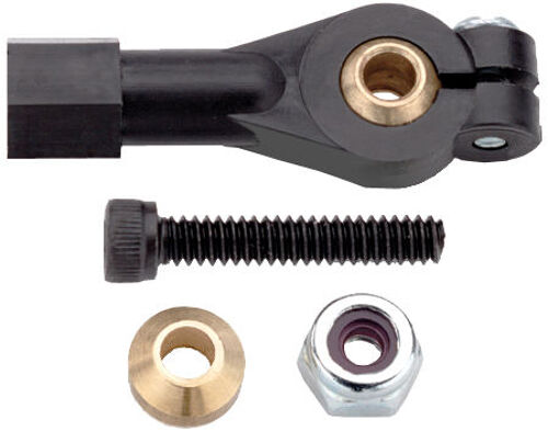 Dubro - Schwerlast Kugelgelenk 4-40 / M3x0.5 (1 Stück) (259)