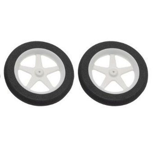 Dubro - 76mm (3") Micro Sport Wheels (300MS) - 2pcs