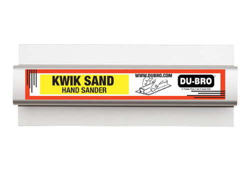 Dubro - Kwik Hand Sander 5.5" x 2.5" (127mm x 51mm)