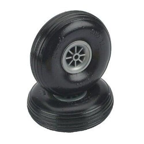 Dubro - 89mm (3-1/2") Tread Light wheels (350TL) - 2pcs