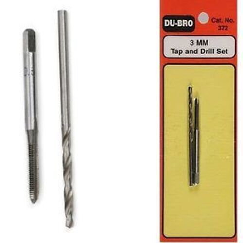 Dubro - Tap & Drill Set - 3mm (372)