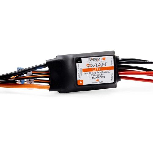 Spektrum Avian 40-Amp Dual SmartBrushless ESC: IC3