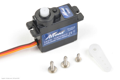 Arrows RC - 9g gear servo 54 degree - T-28 - 1100mm