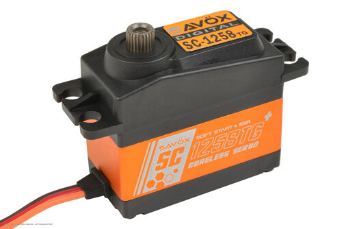 Savox - Servo - SC-1258TG+ - Digital - Coreless Motor - Titanium Gear