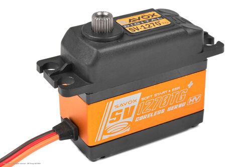 Savox - Servo - SV-1270TG+ - Digital - High Voltage - Coreless Motor - Titanium Gear