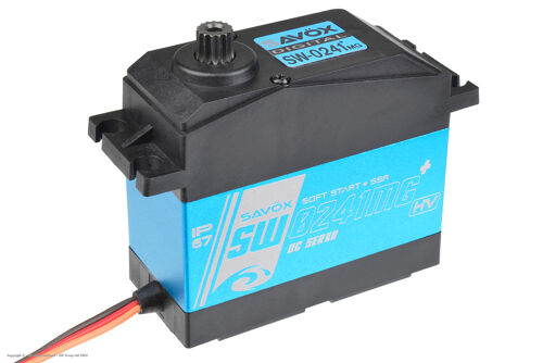 Savox - Servo - SW-0241MG+ - Digital - High Voltage - DC Motor - Waterproof - Metal Gear