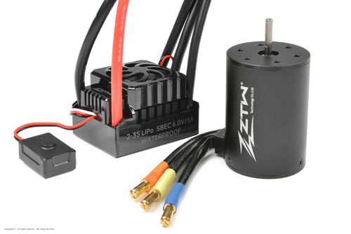 1/10 RTR Combo - Beast SL 80A G2 - 2-3S - BEC 6V/3A + Motor SL 3660 - KV 3000