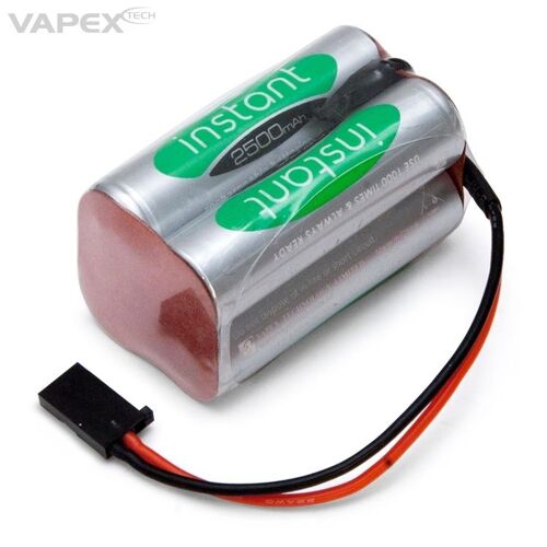 Receiver Battery NiMH 4,8V 2500mAh Cube