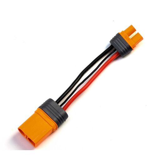 Spektrum - Adapter: IC3 Batterij/IC5 Apparaat, 4"/100mm Draad 10 AWG