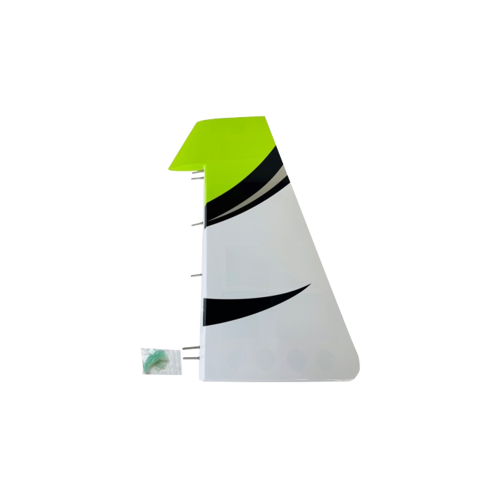 Edge 540 120CC, Seitenruder, Grün