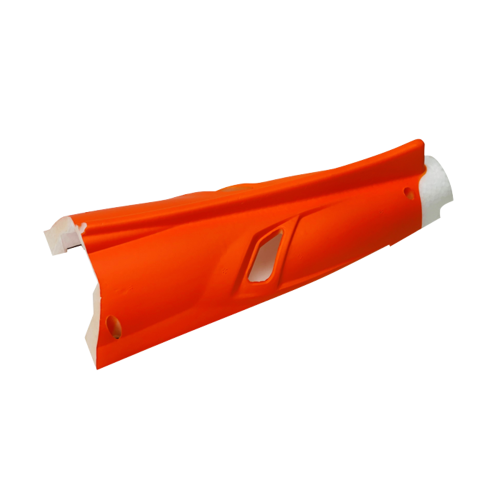 Pirana Super, Hinteres Klappenteil, Orange