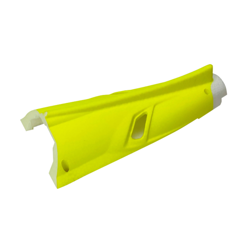 Pirana Super, Hinteres Klappenteil, Gelb