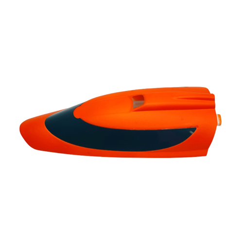 Pirana Super, Vorderes Klappenteil, Orange