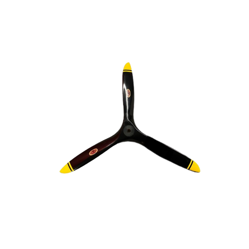 Biela 39x12 Carbone 2-Pale hélice (Blanc/Rouge)