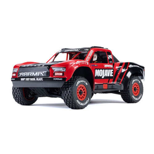 MOJAVE GROM MEGA 380 Brushed 4X4 Small Scale Desert Truck RTR Red