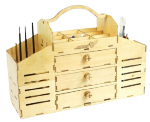 Dancing Wings Hobby - Wooden Tool Box