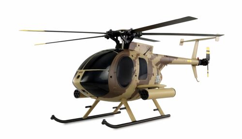 AFX MD500E Military brushless 4-channel 325mm Helicopter 6G RTF brown