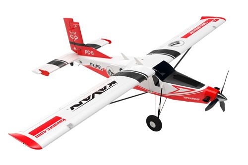 Kavan - Pilatus PC-6 Porter 1500mm PNP Red