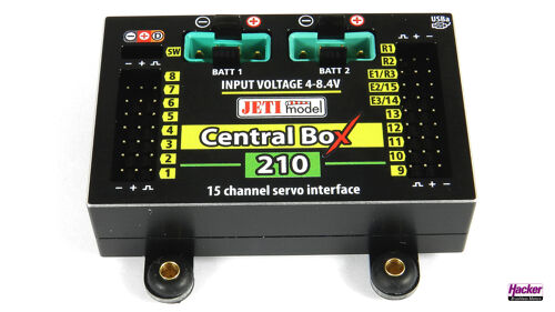 Jeti DUPLEX 2.4EX Central Box 210 + 2x Rsat2