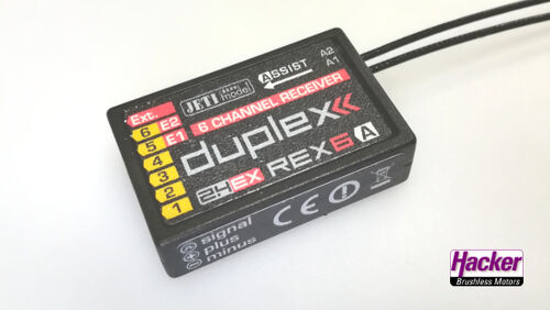 Jeti DUPLEX 2.4EX Receiver REX 6 Assist