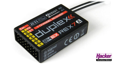 Jeti DUPLEX 2.4EX Receiver REX 7 Assist