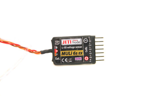 Jeti DUPLEX 2.4EX MULi 6s Sensor for measuring voltage on LiXX cells