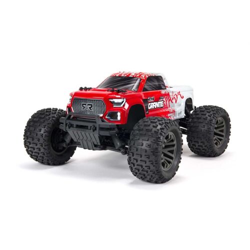 Arrma - 1/10 GRANITE 4X4 V3 3S BLX Brushless Monster Truck RTR, Red