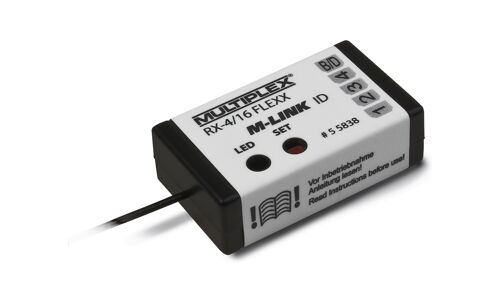 Multiplex RX-4/16 Flexx M-Link ID 2.4GHz Receiver