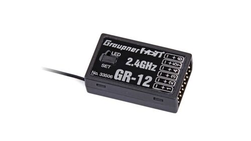 Graupner GR-12 6 Channel 2.4GHz HoTT Receiver