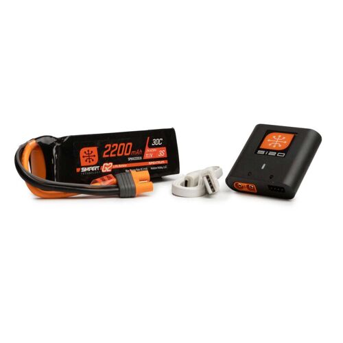 Spektrum - Smart Powerstage Air Bundle: 2200mAh 3S G2 LiPo Battery / S120 Charger