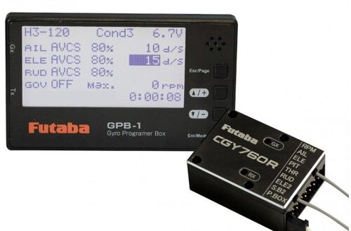 Futaba CGY760R Helicopter Gyro With GPB-1 Programmer