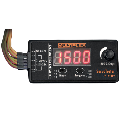 Multiplex - Power Peak Servo tester