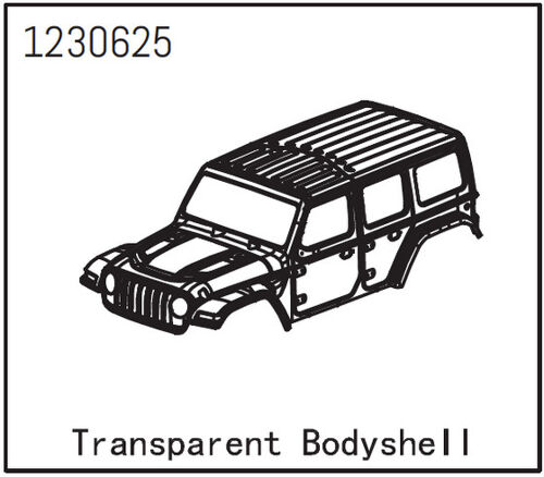 Absima Body transparent - Sherpa