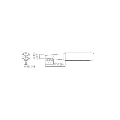 Soldering Tip - 3.2MM (For Toolcraft Soldering Station)