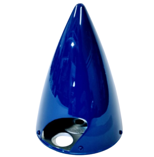 Extreme Flight - 4" / 102mm Spinner en carbone - Bleu foncé